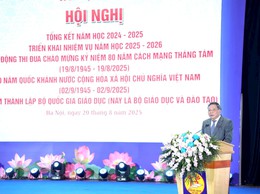 Sở Giáo dục - Đào tạo Hà Nội tổ chức hội nghị tổng kết năm học 2024-2025