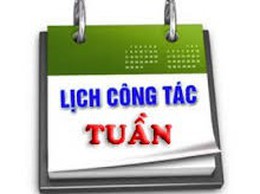 Lịch công tác tuần thứ 35 Đảng uỷ - HĐND - UBND phường Đống Đa