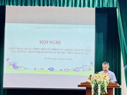 Tam Hưng: Chủ động triển khai công tác phòng, chống dịch bệnh trên địa bàn