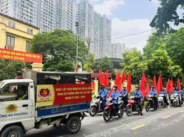 PHƯỜNG VĨNH TUY TỔ CHỨC ĐOÀN XE CỔ ĐỘNG CHÀO MỪNG ĐẠI HỘI ĐẢNG BỘ PHƯỜNG VÀ KỶ NIỆM 80 NĂM CÁCH MẠNG THÁNG TÁM (19/8/1945-19/8/2025) VÀ QUỐC KHÁNH NƯỚC CHXHCN VIỆT NAM (02/9/1945-02/9/205)