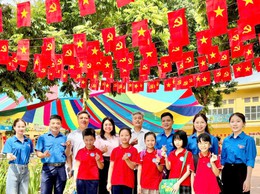 Thiếu nhi xã Nam Phù lan toả niềm tự hào về quê hương, đất nước qua Hội thi vẽ tranh với chủ đề “Nam Phù trong tôi”