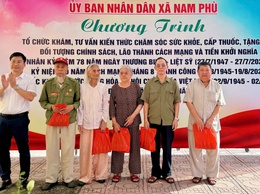Xã Nam Phù thắp sáng ngọn lửa tri ân