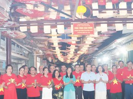 Phường Phú Diễn khánh thành công trình Dân vận khéo 