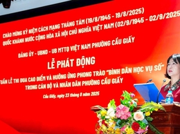 Phường Cầu Giấy phấn đấu trở thành điểm sáng của Thủ đô trong phong trào học tập số