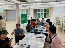 Ngân hàng chính sách xã hội chi nhánh Long Biên giao dịch định kỳ tháng 8/2025 tại phường Bồ Đề