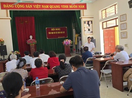 Chi bộ thôn Khả Lạc tổ chức Hội nghị sinh hoạt chuyên đề