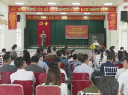 Xã Phúc Thịnh tổ chức Hội nghị phổ biến Luật Đất đai 2024 và các Nghị định mới về phân quyền, phân cấp của chính quyền địa phương 02 cấp