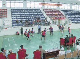 Hội Cựu chiến binh xã Phúc Thịnh tổ chức Giải bóng chuyền hơi năm 2025