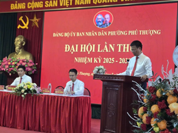 Đại hội Đảng bộ UBND Phường Phú Thượng nhiệm kỳ 2025 -2030 thành công tốt đẹp.