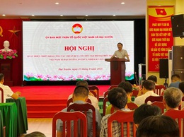 Xã Đại Xuyên quán triệt, triển khai công tác chuẩn bị tổ chức Đại hội đại biểu MTTQ Việt Nam xã Đại Xuyên lần thứ I, nhiệm kỳ 2025 - 2030.