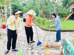 Tổng vệ sinh môi trường, tạo cảnh quan 