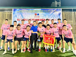 Giải bóng đá thanh niên xã Phù Đổng năm 2025 thành công tốt đẹp