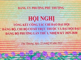 KHEN THƯỞNG 14 TẬP THỂ,  81 CÁ NHÂN CÓ THÀNH TÍCH XUẤT SẮC TRONG PHỤC VỤ ĐẠI HỘI ĐẠI BIỂU ĐẢNG BỘ PHƯỜNG LẦN THỨ I