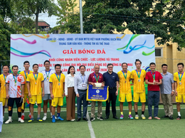 Phường Bạch Mai tổ chức thành công chuỗi các giải thể thao chào mừng Đại hội đại biểu Đảng bộ phường