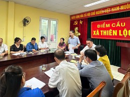UB MTTQ Việt Nam xã Thiên Lộc tổ chức hội nghị triển khai Kế hoạch tổ chức Đại hội MTTQ xã nhiệm kỳ 2025 - 2030