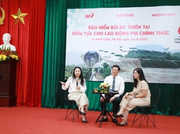 Tọa đàm tại xã Minh Châu: Bảo hiểm rủi ro thiên tai – điểm tựa cho lao động phi chính thức