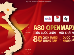 “Từ A80 - Tự hào Việt Nam” đến “A80 OpenMap.vn”: Khi công nghệ kết nối triệu trái tim