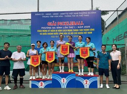 Giải Pickleball phường Ba Đình lần thứ nhất năm 2025
