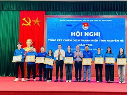 Dấu ấn chiến dịch Thanh niên tình nguyện hè 2025