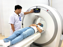 Máy chụp cắt lớp vi tính 32 lát cắt – Bước tiến trong chẩn đoán và điều trị tại BVĐK Vân Đình