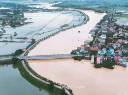 Xã Phú Nghĩa chủ động phương án ứng phó với lũ trên 
sông Bùi và sông Tích
