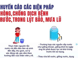 PHÒNG CHỐNG DỊCH BỆNH SAU MƯA BÃO TRÊN ĐỊA BÀN XÃ CHƯƠNG DƯƠNG