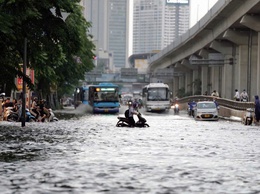 Hà Nội ngày 27/8 nhiều mây, sáng có mưa vừa, mưa to và dông, chiều và đêm mưa giảm