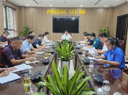 Tây Hồ chủ động sẵn sàng ứng phó với cơn bão số 5