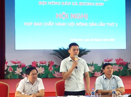 Phát huy trí tuệ tập thể, chuẩn bị chu đáo cho Đại hội Hội Nông dân xã Hương Sơn lần thứ nhất
