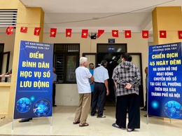 Sơn Tây thành lập 3Tổ Bình dân học vụ số lưu động trên địa bàn phường