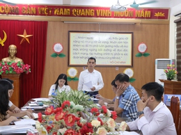 Ban Văn hóa - Xã hội HĐND xã Trần Phú giám sát chuẩn bị năm học mới
