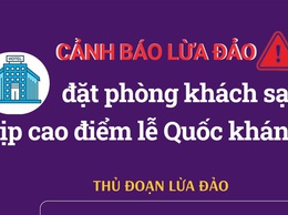 Cảnh báo thủ đoạn lừa đảo đặt phòng dịp lễ Quốc khánh 2/9