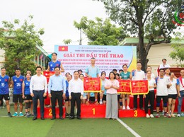 Gần 300 vận động viên xã Quốc Oai tham gia giải Thể thao chào mừng Cách mạng Tháng Tám và Quốc khánh 2/9