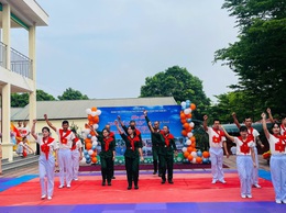 Hội thi “Khỏe để hòa nhập” chào mừng  80 năm Cách mạng Tháng Tám thành công và Quốc khánh 2/9