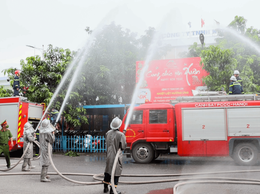 Đảm bảo an ninh trật tự, an toàn thực phẩm, PCCC, văn minh thương mại dịp Lễ kỷ niệm 80 năm Cách mạng tháng Tám thành công và Quốc khánh nước Cộng hòa xã hội chủ nghĩa Việt Nam