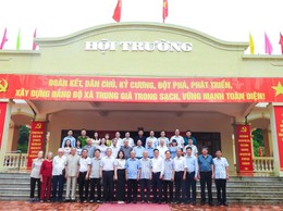 ĐẢNG ỦY XÃ TRUNG GIÃ TỔ CHỨC GẶP MẶT CÁN BỘ CHỦ CHỐT HUYỆN SÓC SƠN (CŨ) CÁC THỜI KỲ