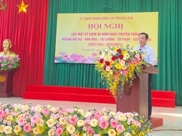 Trung Giã: Gặp mặt kỷ niệm 80 năm ngày truyền thống các ngành