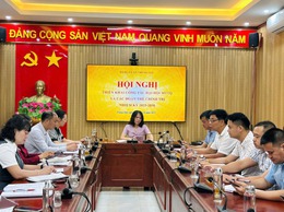 THƯỜNG TRỰC ĐẢNG ỦY XÃ TRUNG GIÃ LÀM VIỆC VỚI MTTQ VÀ CÁC TỔ CHỨC CHÍNH TRỊ - XÃ HỘI VỀ CÔNG TÁC CHUẨN BỊ ĐẠI HỘI NHIỆM KỲ 2025-2030 
