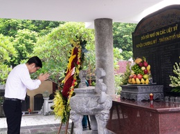 Phường Chương Mỹ tổ chức Lễ dâng hương tưởng niệm các Anh hùng Liệt sĩ nhân dịp Quốc khánh 2/9
