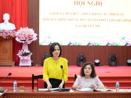 Hội nghị về việc đổi tên thôn trùng trên do sắp xếp đơn vị hành chính