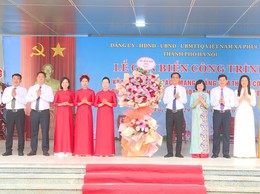 Lễ gắn biển công trình kỷ niệm 80 Cách mạng tháng Tám thành công và Quốc khánh nước Cộng hoà xã hội chủ nghĩa Việt Nam (1945-2025)