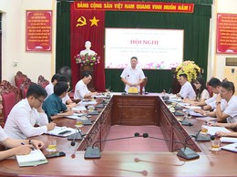 UBND xã Phúc Lộc tổ chức Hội nghị giao ban về tiến độ giải ngân và thanh quyết toán công tác tài chính năm 2025