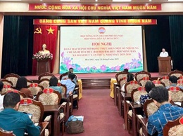 Hôi Nông dân xã Hoài Đức tổ chức hội nghị mở rộng thực hiện một số nội dung chuẩn bị tổ chức Đại hội đại biểu Nông dân lần thứ I