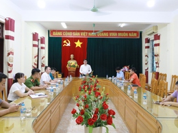 Trung tâm Văn hoá, Thông tin và Thể thao xã Cổ Đô tổ chức hội nghị triển khai chương trình văn hoá, văn nghệ, truyền hình trực tiếp lễ diễu binh, diễu hành, kỷ niệm 80 năm ngày Quốc khánh Nước Cộng Hoà Xã hội Chủ nghĩa Việt Nam của