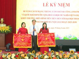 Xã Phúc Lộc trang trọng tổ chức Lễ kỷ niệm 80 năm Cách mạng Tháng Tám (19/8/1945 – 19/8/2025) và Quốc khánh (2/9/1945 – 2/9/2025); Khen thưởng điển hình tiên tiến tiến tới Đại hội thi đua yêu nước TP Hà Nội giai đoạn 2025 – 2030