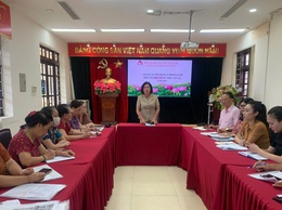 Phường Láng  tập huấn tín dụng chính sách đối với cán bộ Hội đoàn thể phường, tổ chức gặp mặt các Tổ Tiết kiệm và vay vốn 