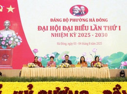 Đảng bộ phường Hà Đông tổ chức phiên trù bị Đại hội đại biểu Đảng bộ phường lần thứ I, nhiệm kỳ 2025–2030