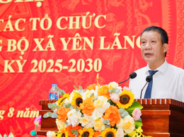 XÃ YÊN LÃNG TỔ CHỨC HỘI NGHỊ TỔNG KẾT CÔNG TÁC TỔ CHỨC ĐẠI HỘI ĐẢNG BỘ LẦN THỨ I, NHIỆM KỲ 2025–2030