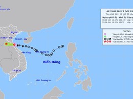 Bão số 6 suy yếu, miền Bắc và miền Trung mưa lớn