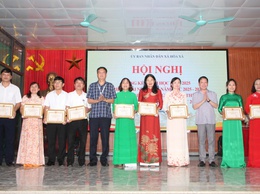 XÃ HÒA XÁ TỔNG KẾT NĂM HỌC 2024 – 2025, TRIỂN KHAI NHIỆM VỤ NĂM HỌC 2025 – 2026